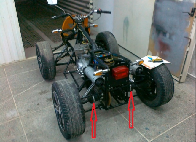 Квадроцикл своими руками: подробная фото инструкция по изготовлению