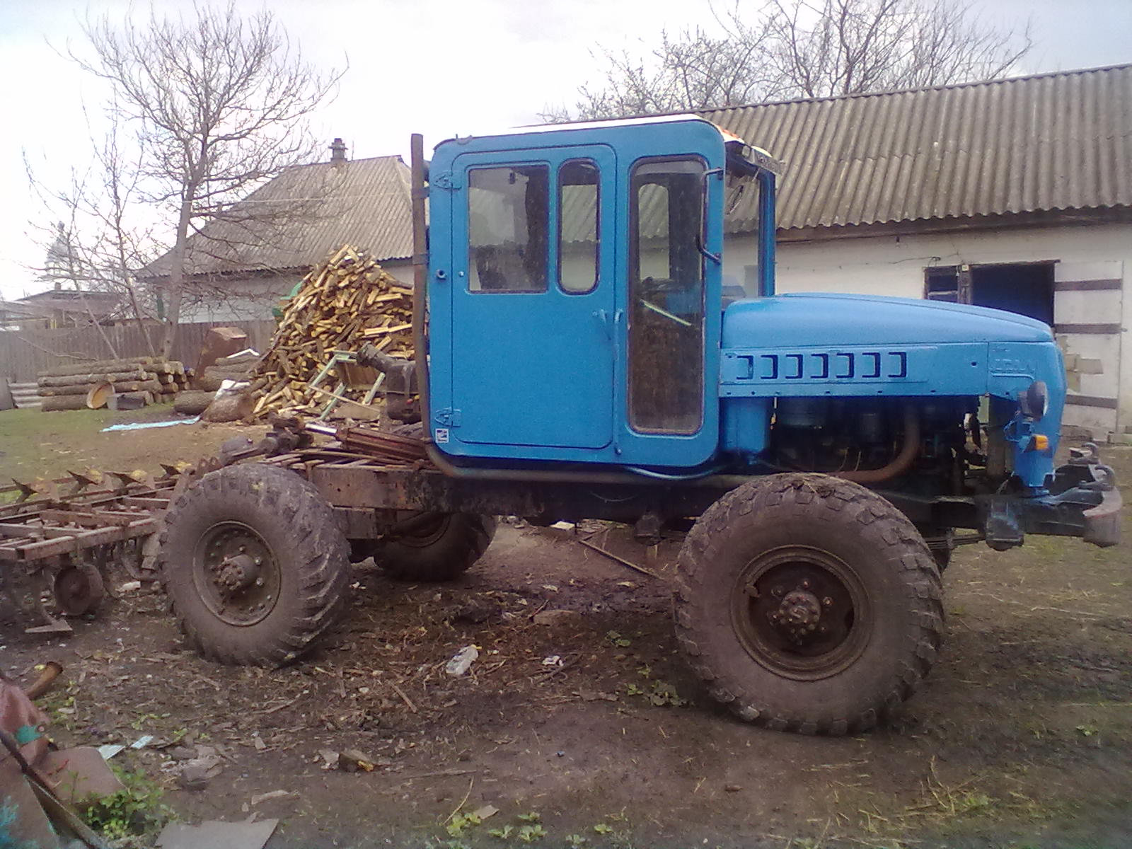 Самодельный трактор на базе ГАЗ 66 - САМОДЕЛКИН ДРУГ