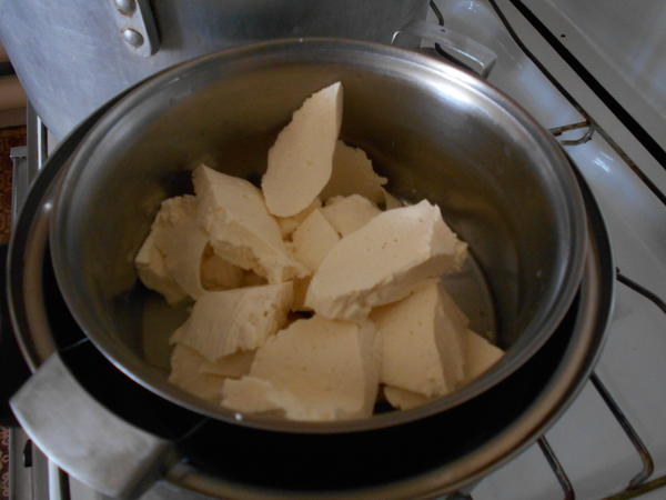 Как сделать сыр косичку из сухого молока