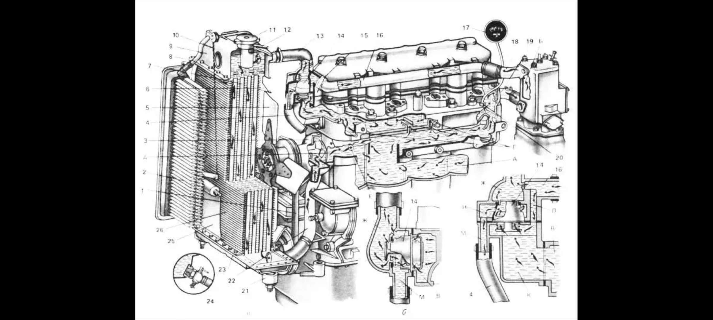 Двигатель мтз схема