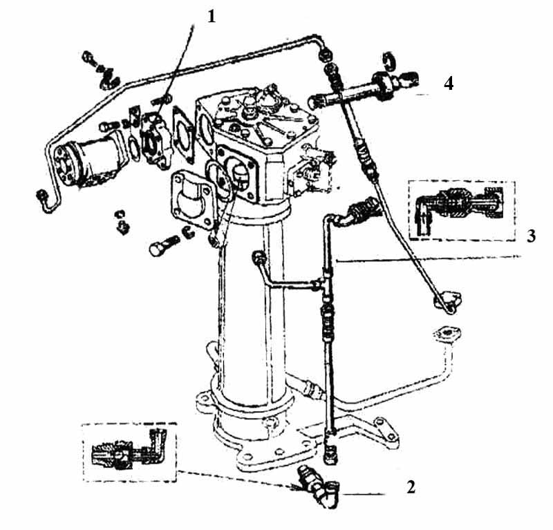 Устройство, ремонт и регулировки гидравлической рулевой колонки трактора Т-40