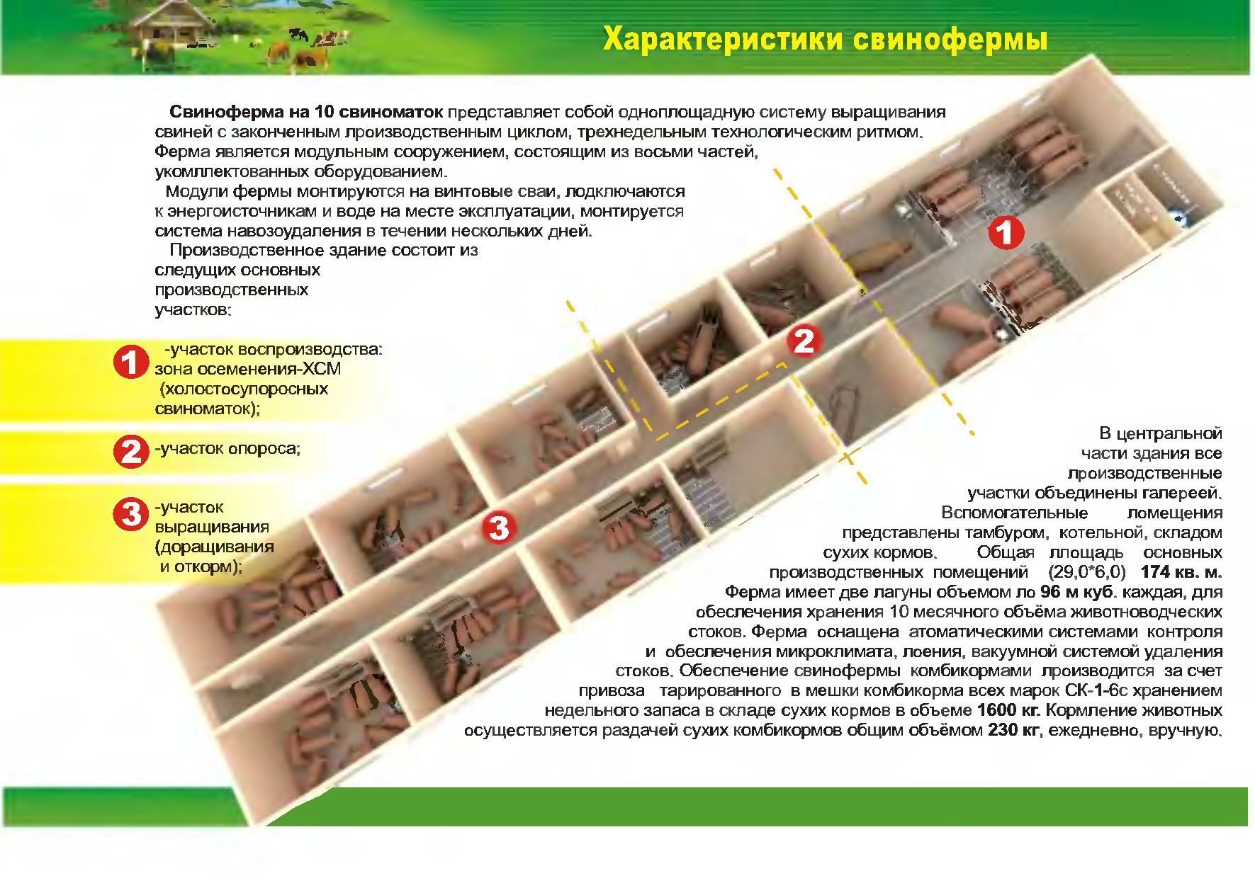 Строительство свинарников на голов из сэндвич панелей под ключ цена | ПК «Веста»