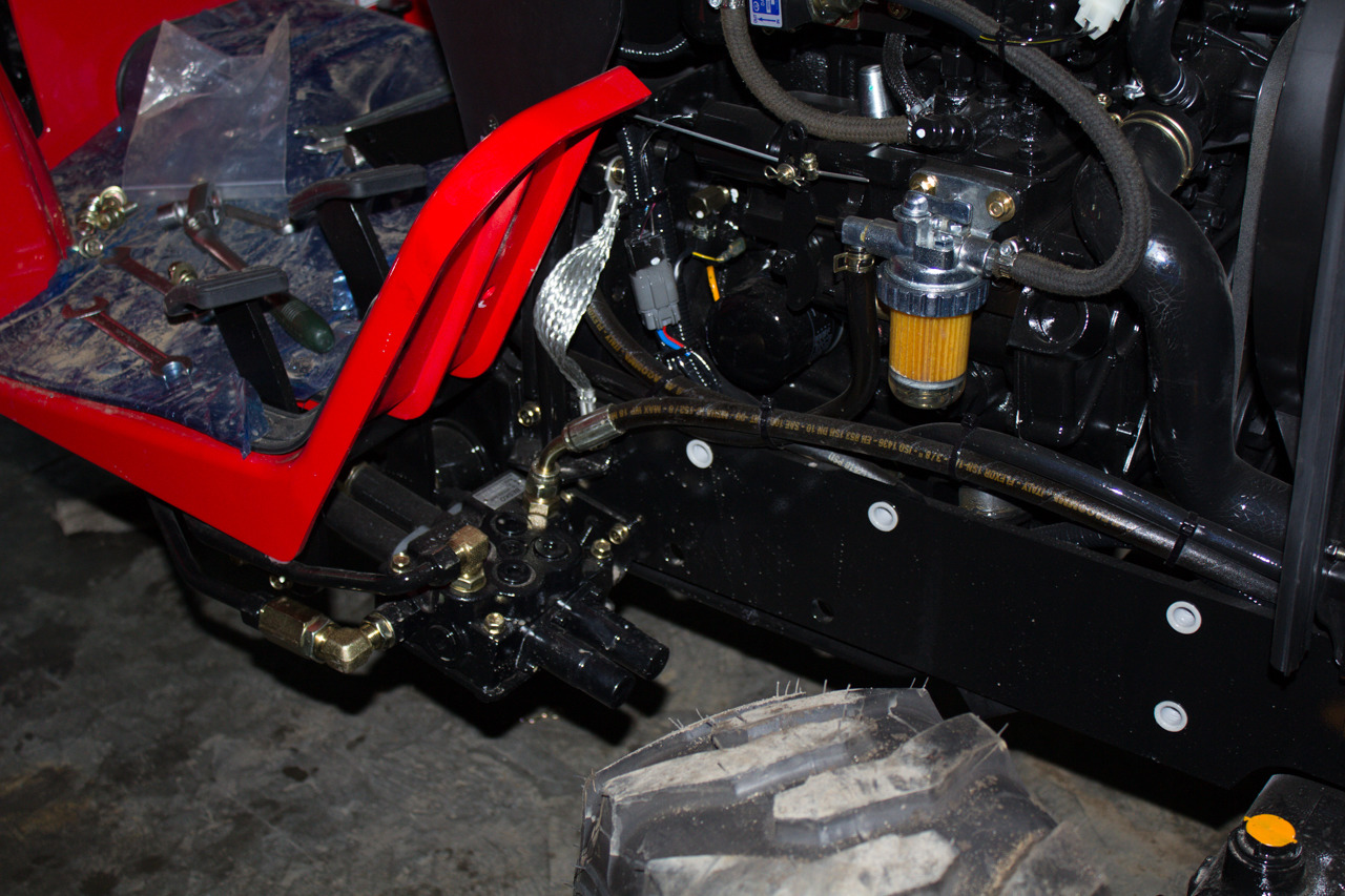 гидравлика минитрактора tym