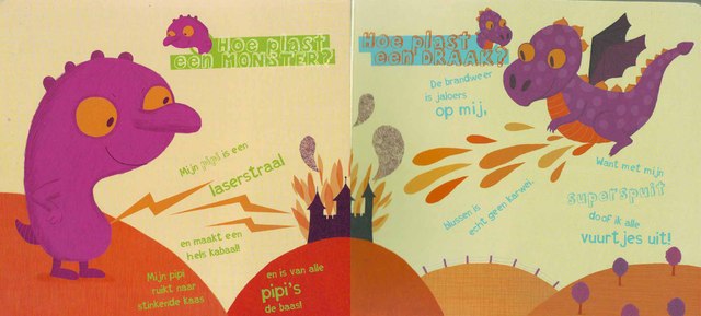 Как писают монстр и дракон. Горячие парни!