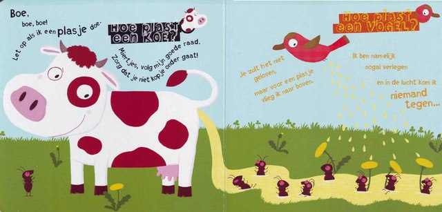 Хорошо, что коровы не летают. Однако, судя по всему, в Голландии водятся на редкость писючие птицы. А я-то была уверена, что они не умеют...