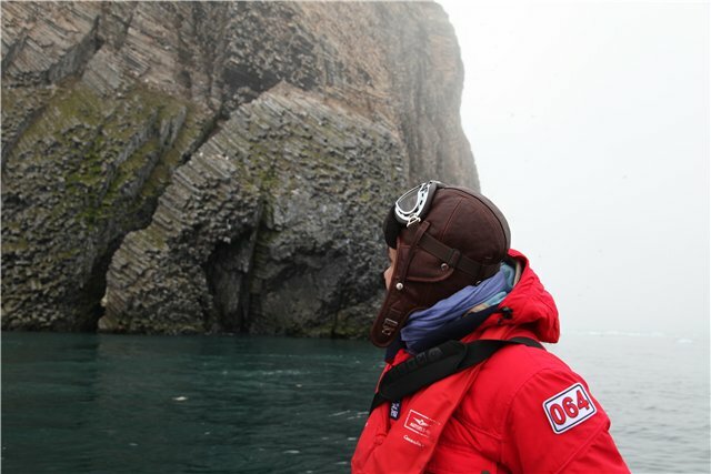 Скала Рубини на Земле Франца-Иосифа